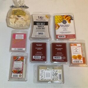 Wax Melt Lot WoodWick Better Homes Gardens & more Watermelon Sugar Lemonade 9pc